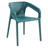 Hollow Out Stackable Plastic Chair