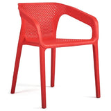 Hollow Out Stackable Plastic Chair