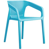 Hollow Out Stackable Plastic Chair