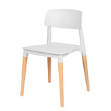 PP Chair With Wood Legs