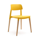 PP Chair With Wood Legs