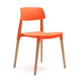 PP Chair With Wood Legs