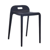 Low Plastic Stool Stackable