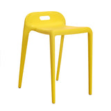 Low Plastic Stool Stackable