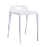 Low Plastic Stool Stackable