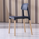 Plastic dining chair