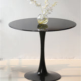 Round tulip dining table