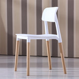 Plastic dining chair