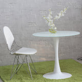 Round tulip dining table