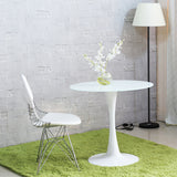 Round tulip dining table