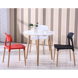 Plastic dining chair