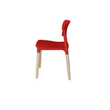 Plastic dining chair