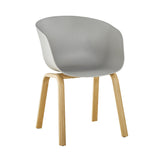 Plastic Armchair With Metal Legs