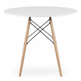 Nordic Round MDF Dining Table