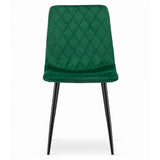 Forest Green Velvet Dining Chair