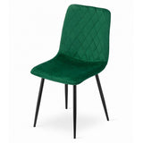 Forest Green Velvet Dining Chair