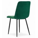 Forest Green Velvet Dining Chair