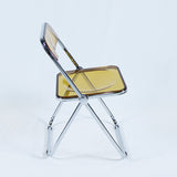 Transparent folding chair