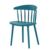 Stackable plastic dining chair