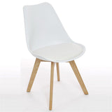 Wood legs  tulip dining chair