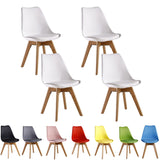 Wood legs  tulip dining chair