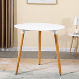 Round dining table